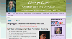 Desktop Screenshot of cherylcope.com