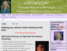 Tablet Screenshot of cherylcope.com